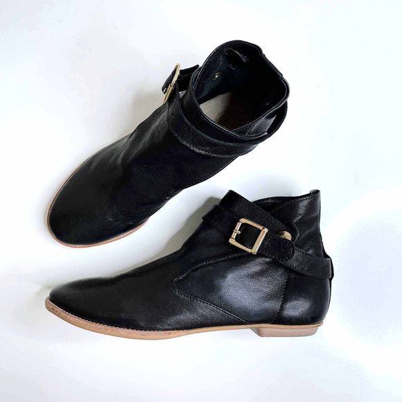 House of Harlow Hollie leather booties